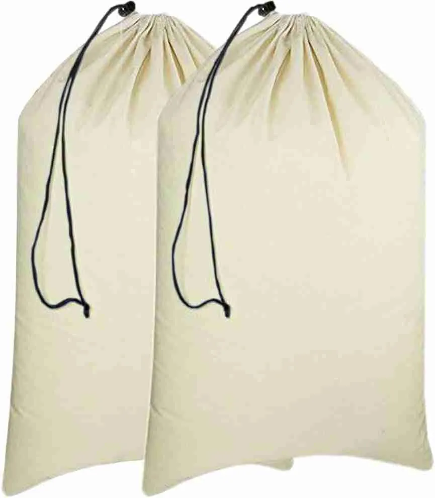 canvas laundry bags