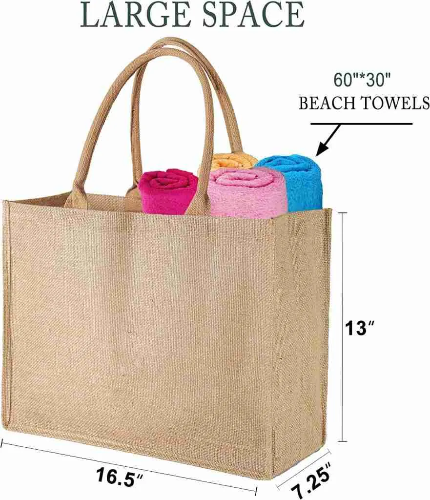 WHAT IS A TOTE BAG 10 Jute Tote Bags
