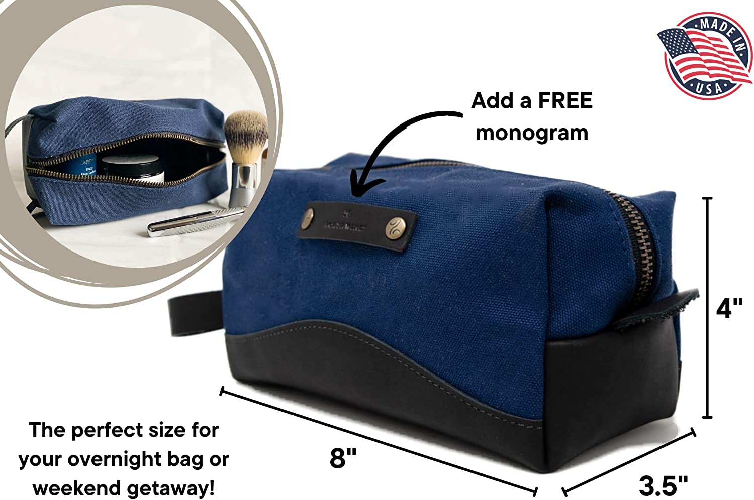 5 Best USA Made Dopp Kit - Comprehensive Guide