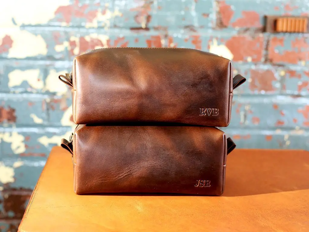 Milwaukee leather Dopp kit