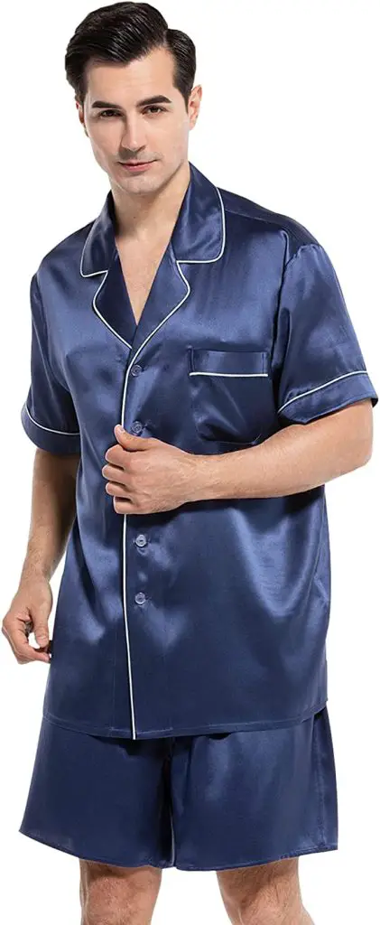 Royal silk pajamas for men