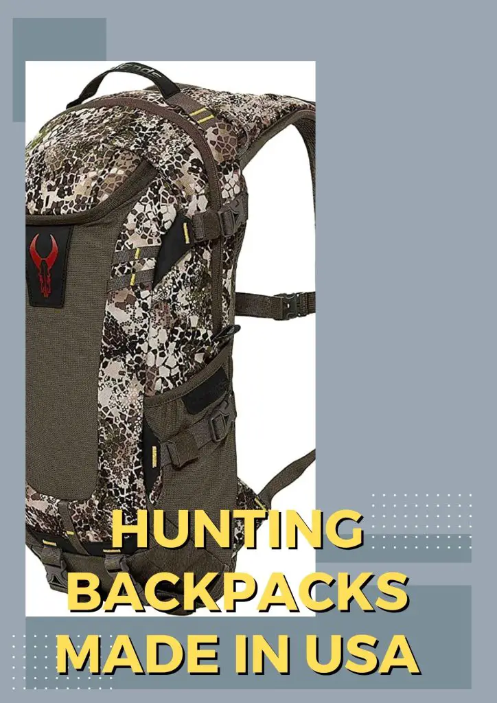 Hunting Backpacks made in USA