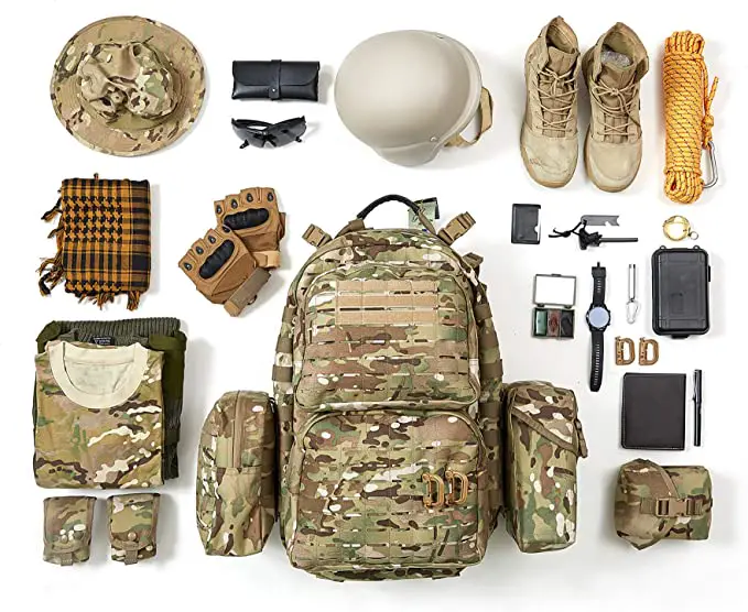 MT Military Molle 3 Day Assault Multicam Backpack