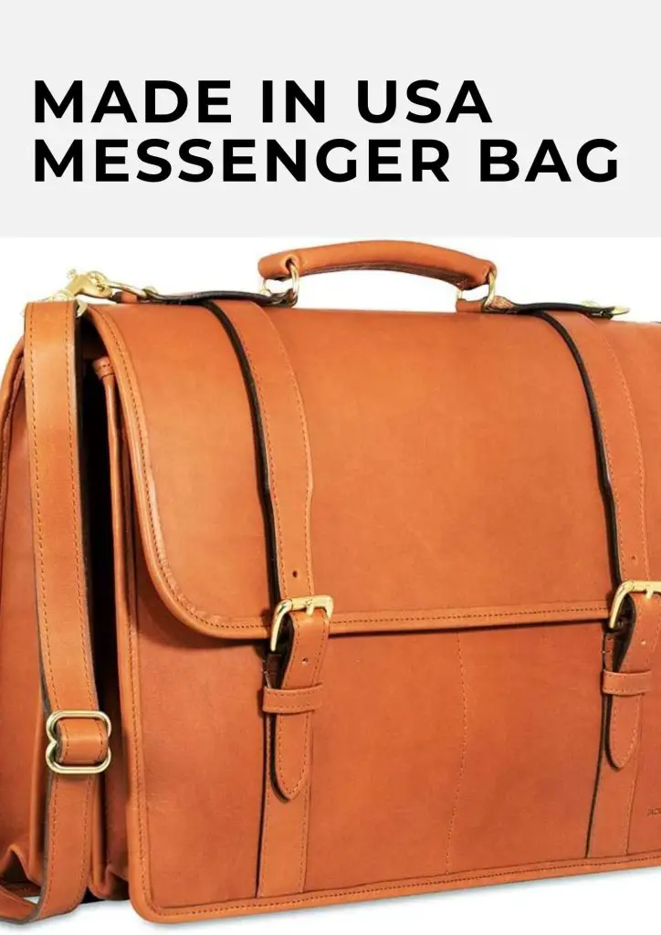 Made in USA Messenger Bag