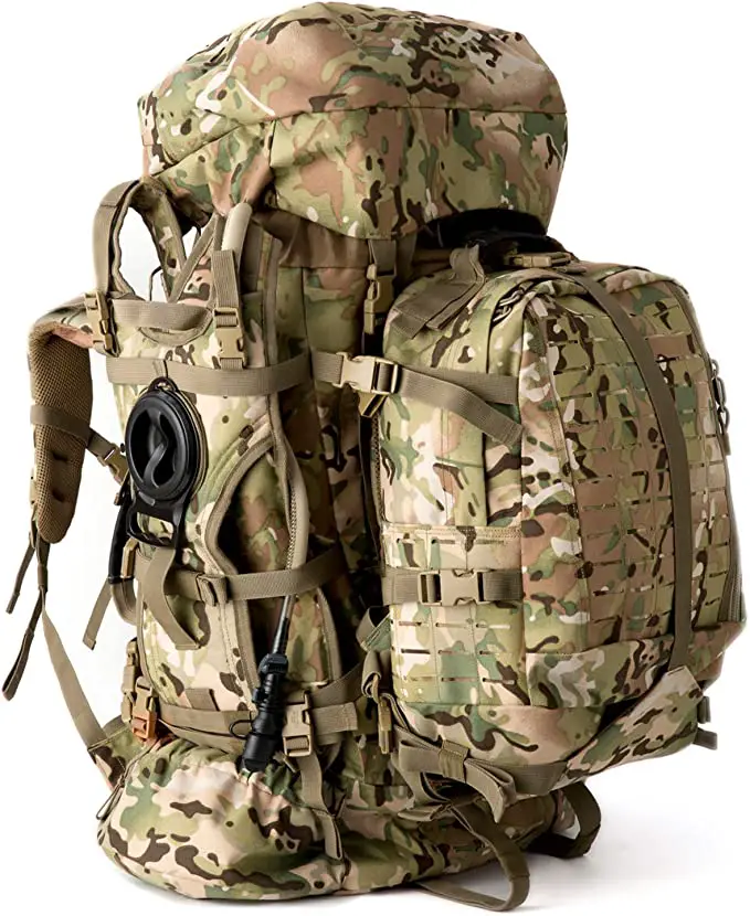 Military Large Rucksack with Tactical Assault Backpack 