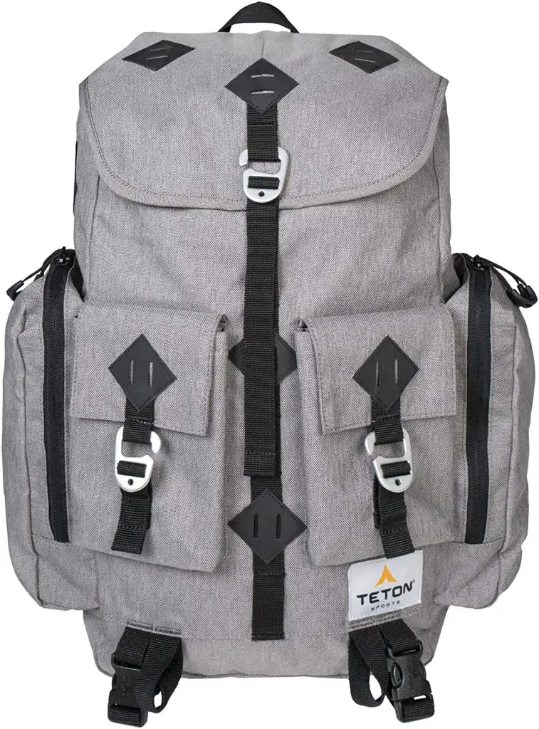 Teton canvas Sports Backpack for work, school and hiking
