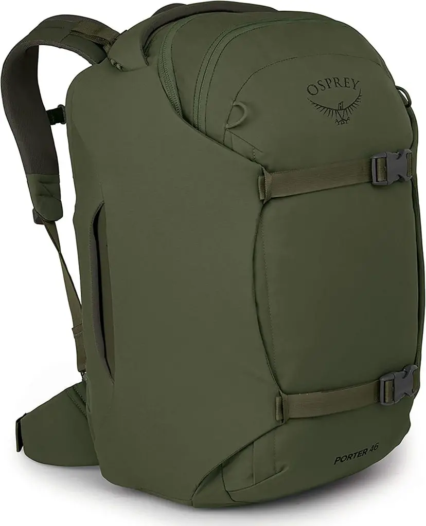 Osprey travel backpack made in USA