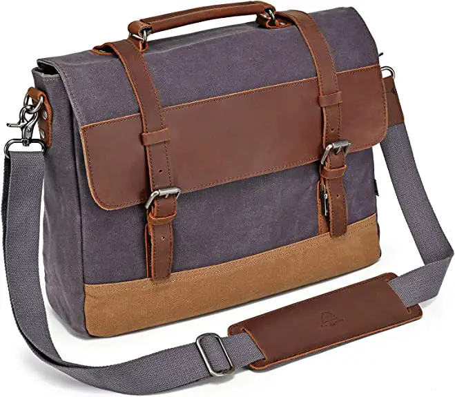 best waxed canvas messenger bag