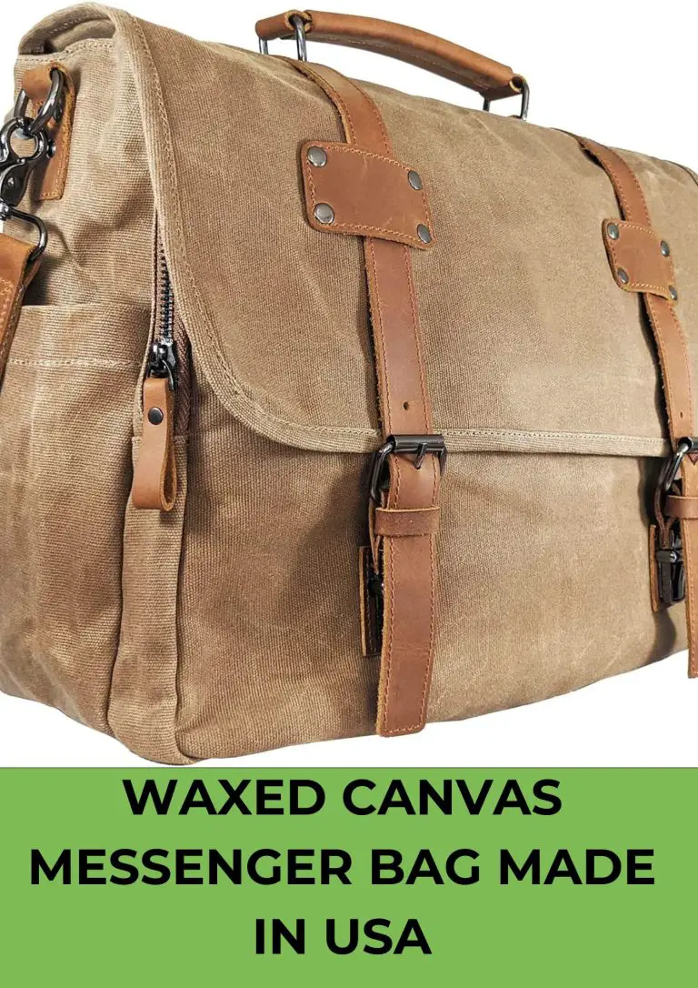 4 Best Waxed Canvas Messenger Bag Made in USA Full Guide