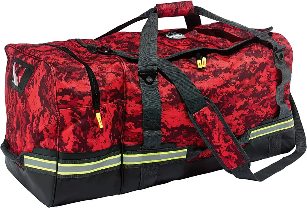 Bags made from Fireman Gear