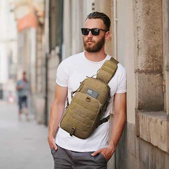 Tactical edc sling clearance bag