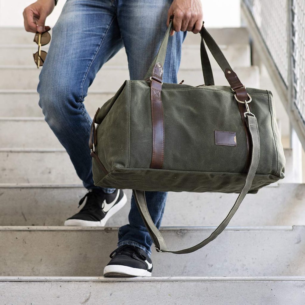 Weekender bag made in USA