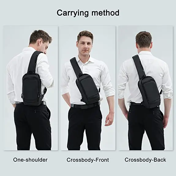 men waterproof sling bag UK