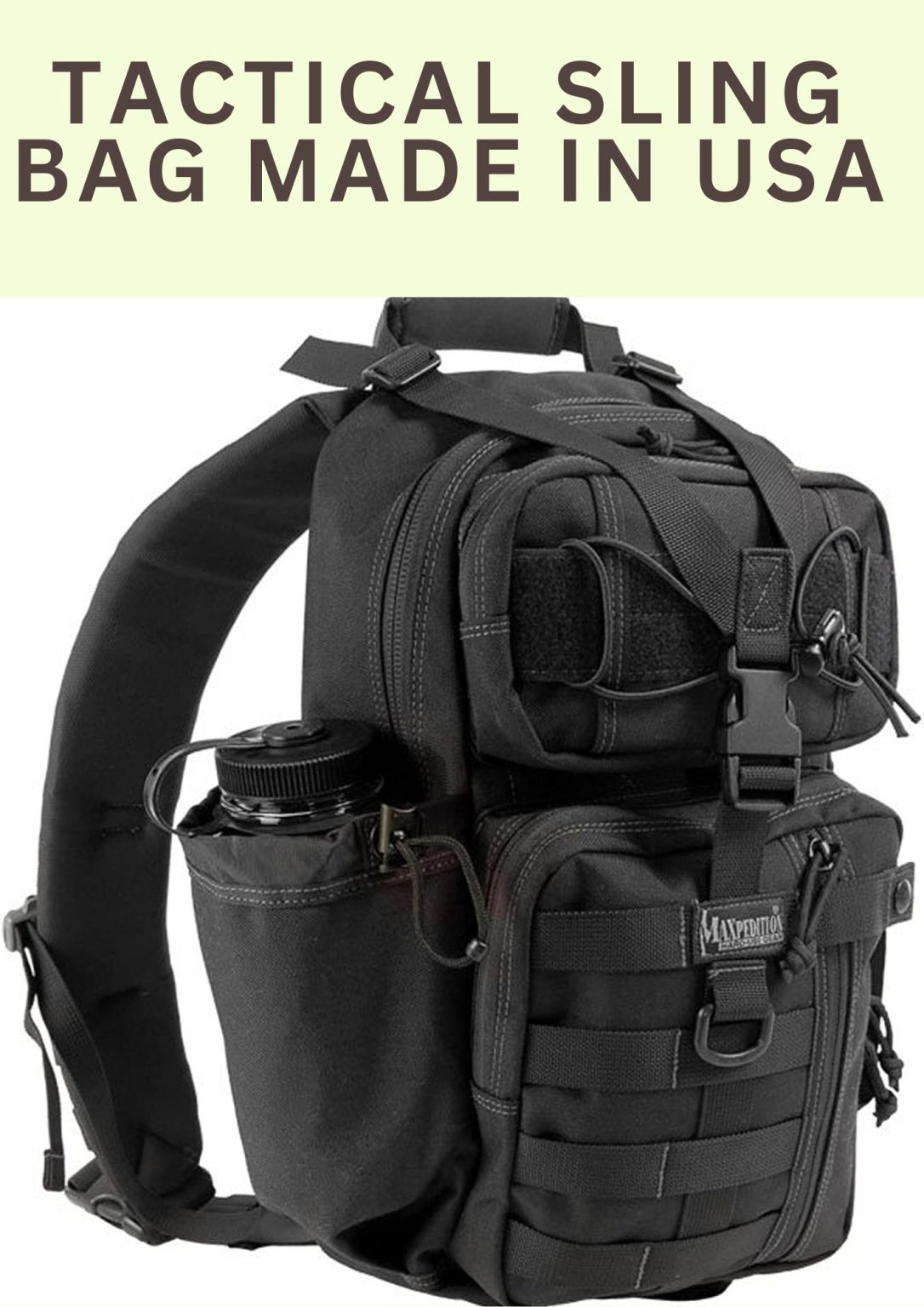 5 Best Tactical Sling Bag Made in USA Comprehensive Guide
