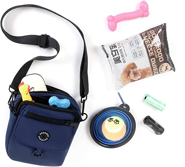 Waterproof crossbody bag for Dog Walking