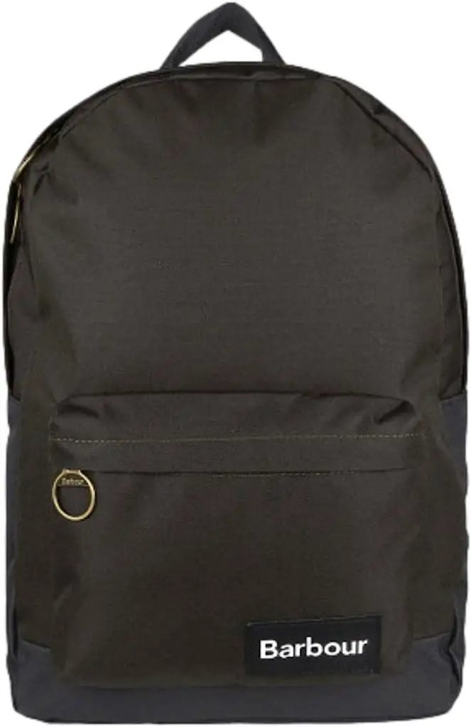 Barbour canvas made in UK Backpack