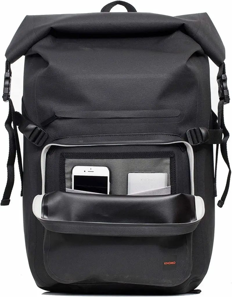 Knomo waterproof roll top backpack for men and Travel